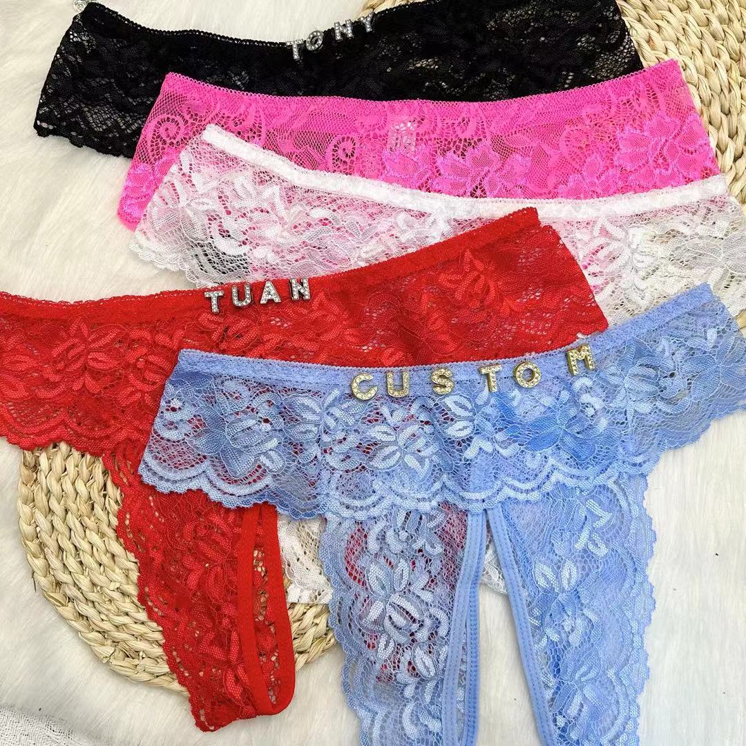 Xl Women'S Fashion - Calcinhas de Renda Personalizadas Plus Size