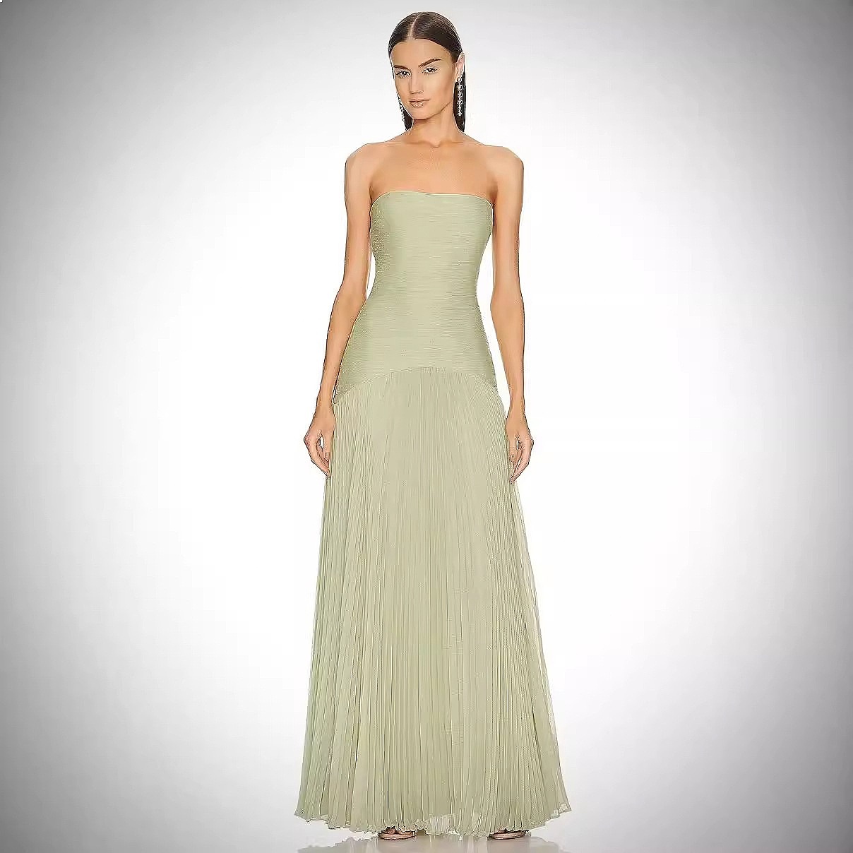 Ruched Dress Mini - Vestido Tubo Franzido da Moda, Vestido