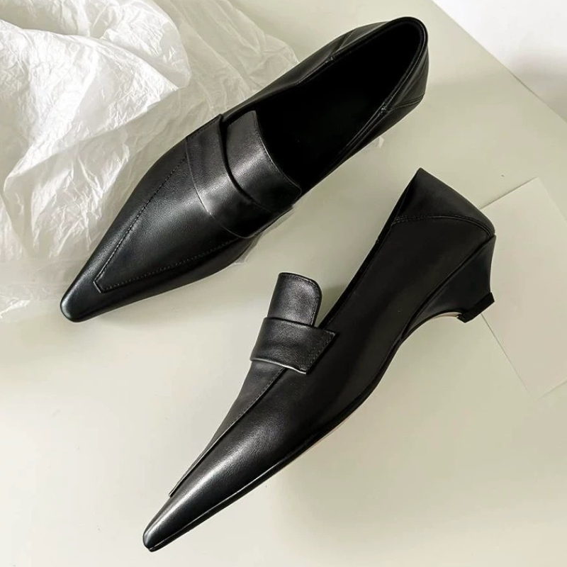 Women'S Fashion Brand Shoes - Bombas de dedo apontado elegantes sapatos