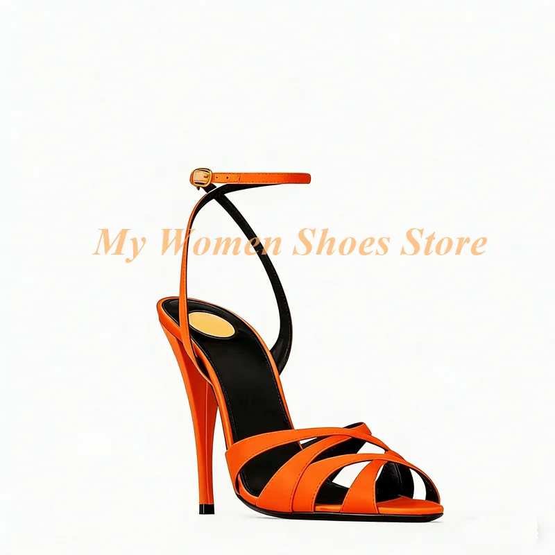 Women Fashion Ideas - Sandálias Femininas Personalizadas de Salto Fino