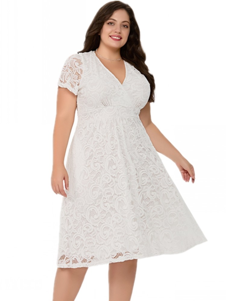 Xl Women'S Fashion - Roupas Plus Size XL-5XL Vestidos de