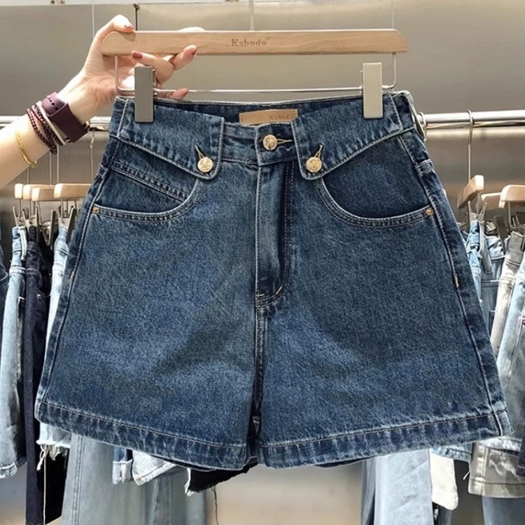 Denim Shorts Women - Shorts Jeans Femininos de Cintura Alta
