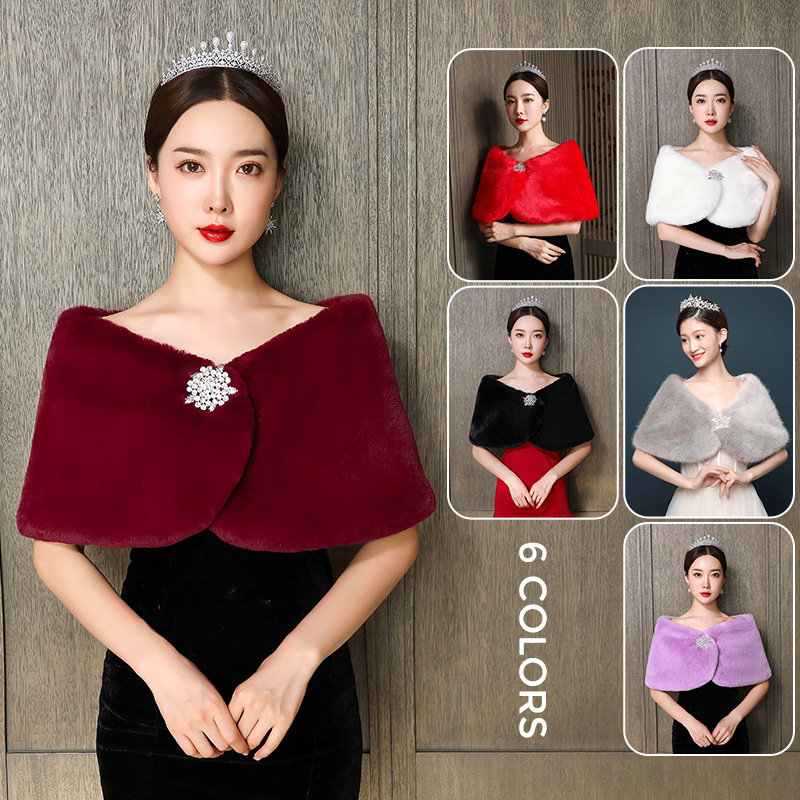 Women'S Fashion Essentials - Mulheres nupcial xale capa de casamento