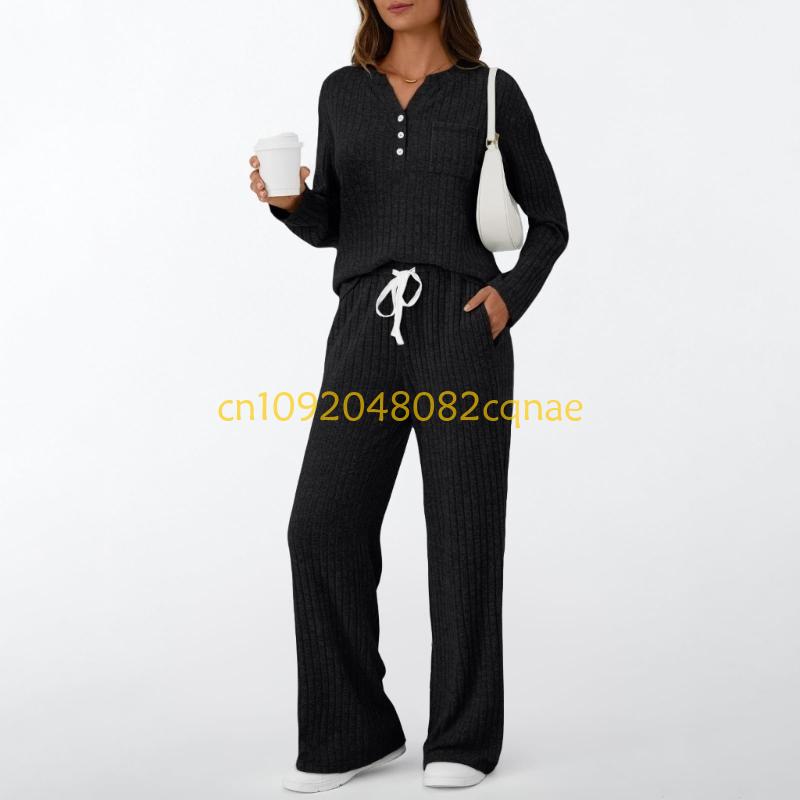 Conjuntos femininos 2 peças pa - Women'S Fashion Pajamas avaliação e preço