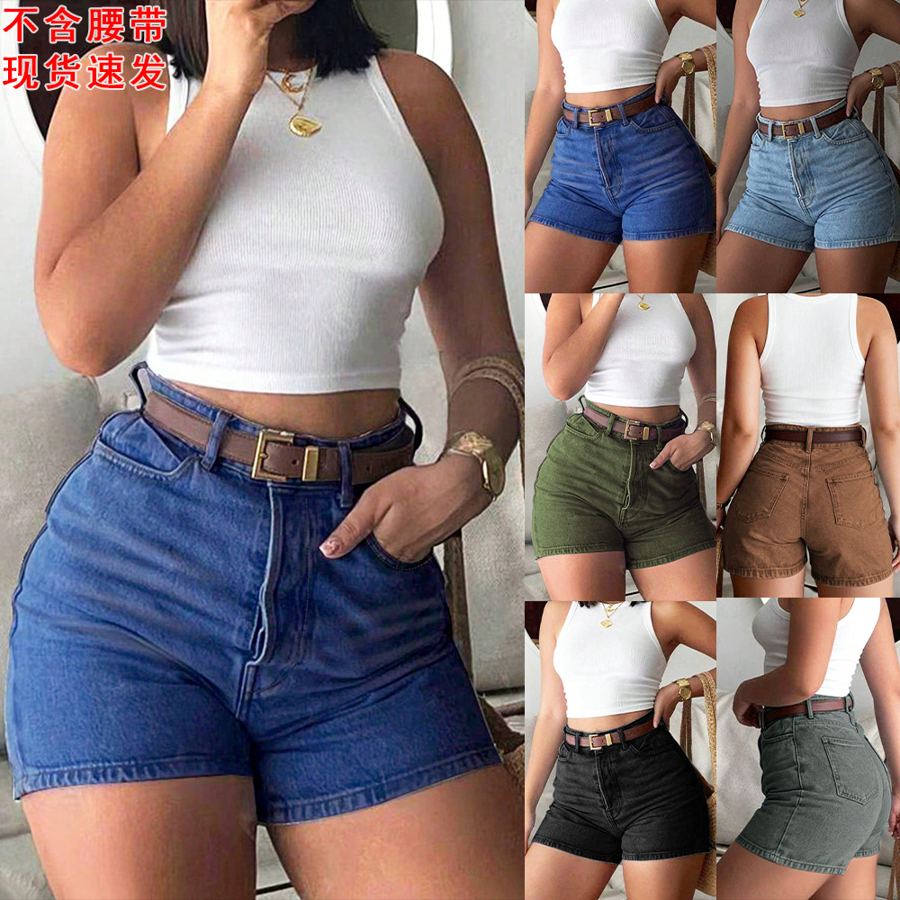Shorts de Jeans Femininos de V - Denim Shorts Women avaliação e preço