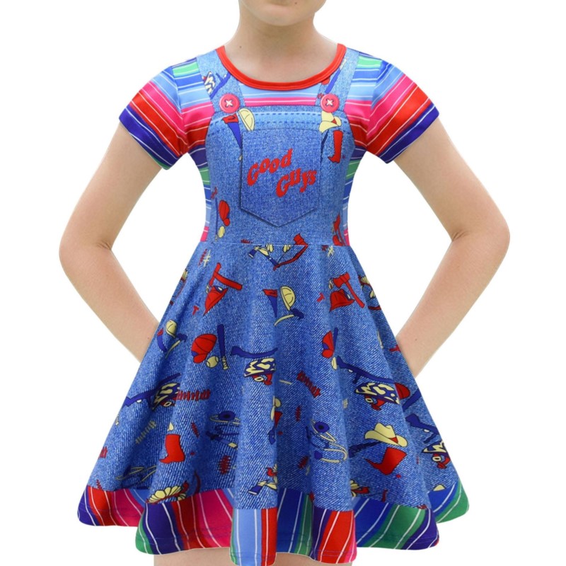 Moda bebê menina chucky custom - Ruched Dress Mini avaliação e preço