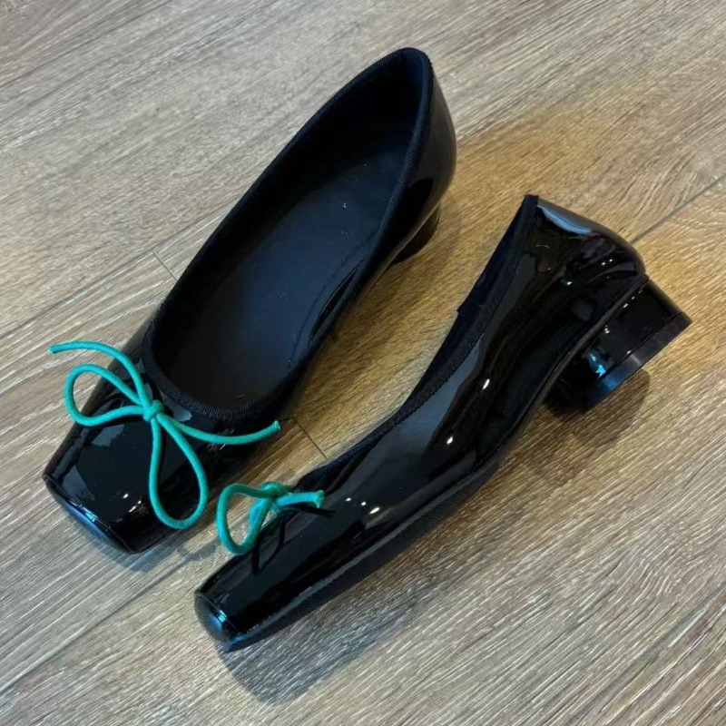 Couro de patente moda mary jan - Women'S Fashion Brand Shoes avaliação e preço