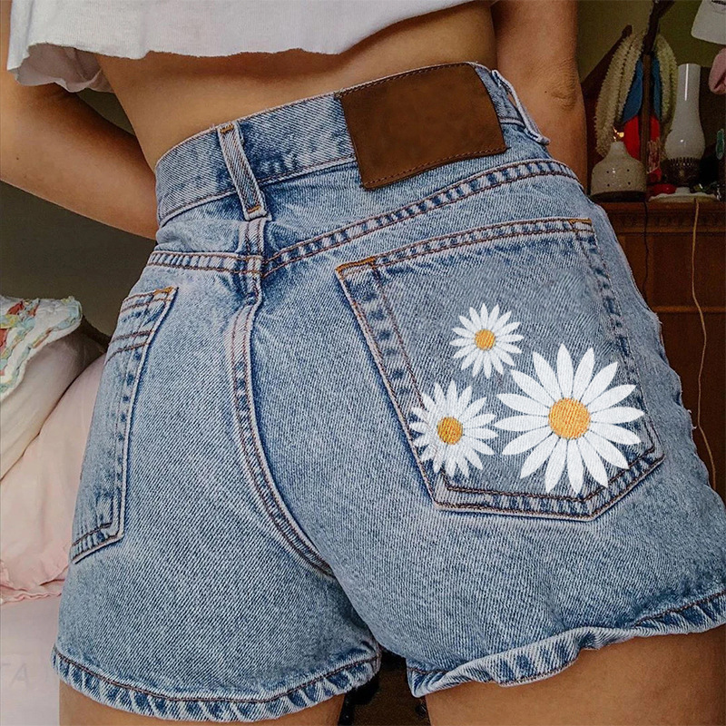 Shorts Femininos Vintage com M - Denim Shorts Women avaliação e preço