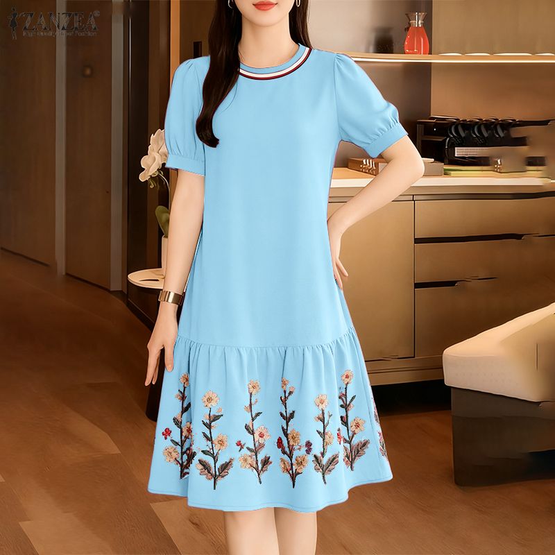 2026 zanzea verão floral impre - Women Fashion Ideas avaliação e preço