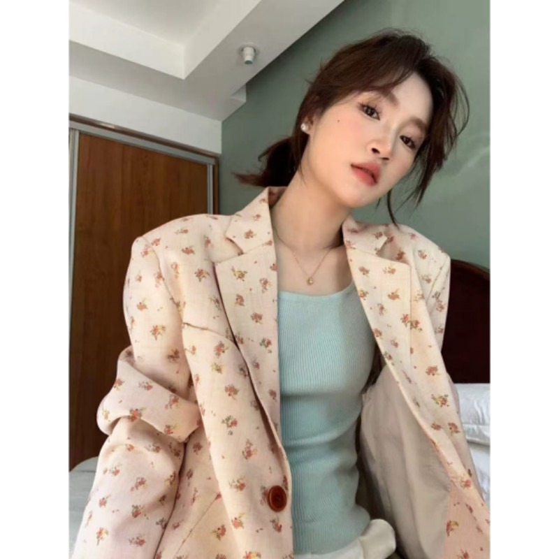 Blazer Feminino com Estampa Fl - Blazer Women Oversized avaliação e preço