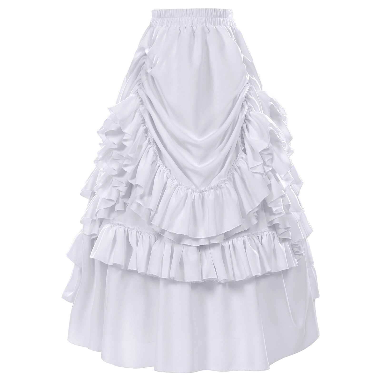 Saia Curta Estilo Gótico Retrô - Women'S Fashion Renaissance Period avaliação e preço