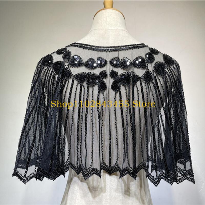 49MC Lantejoulas Flapper Xaile - Women'S Fashion Roaring 20S avaliação e preço