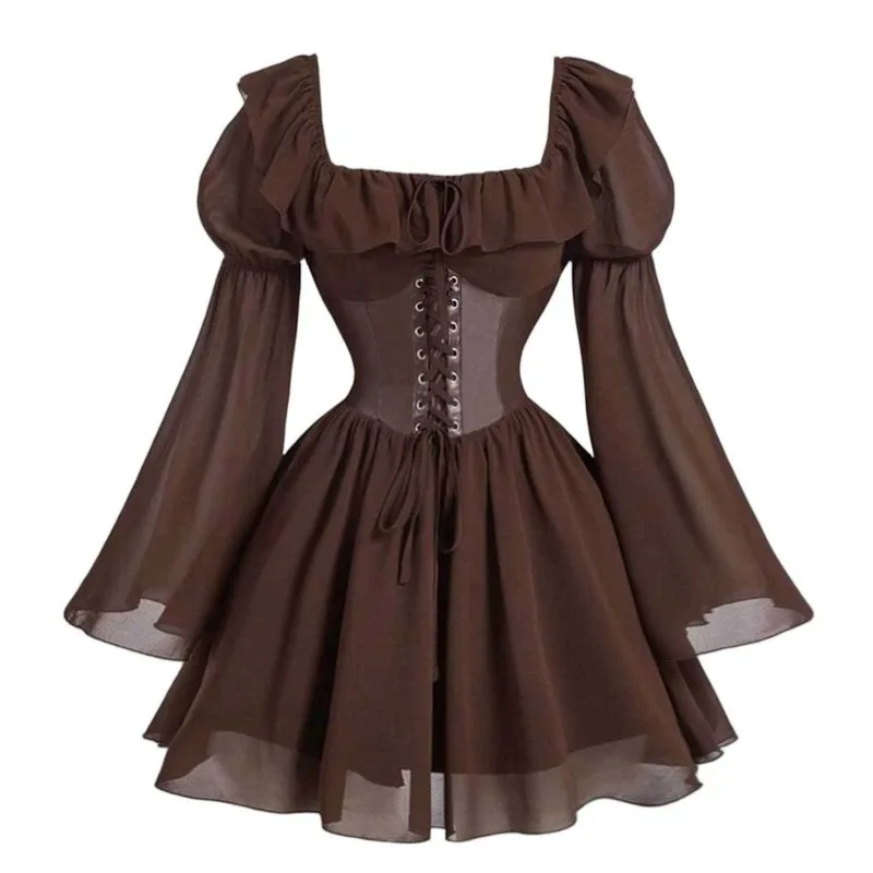 Novo período medieval renascen - Women'S Fashion Renaissance Period avaliação e preço