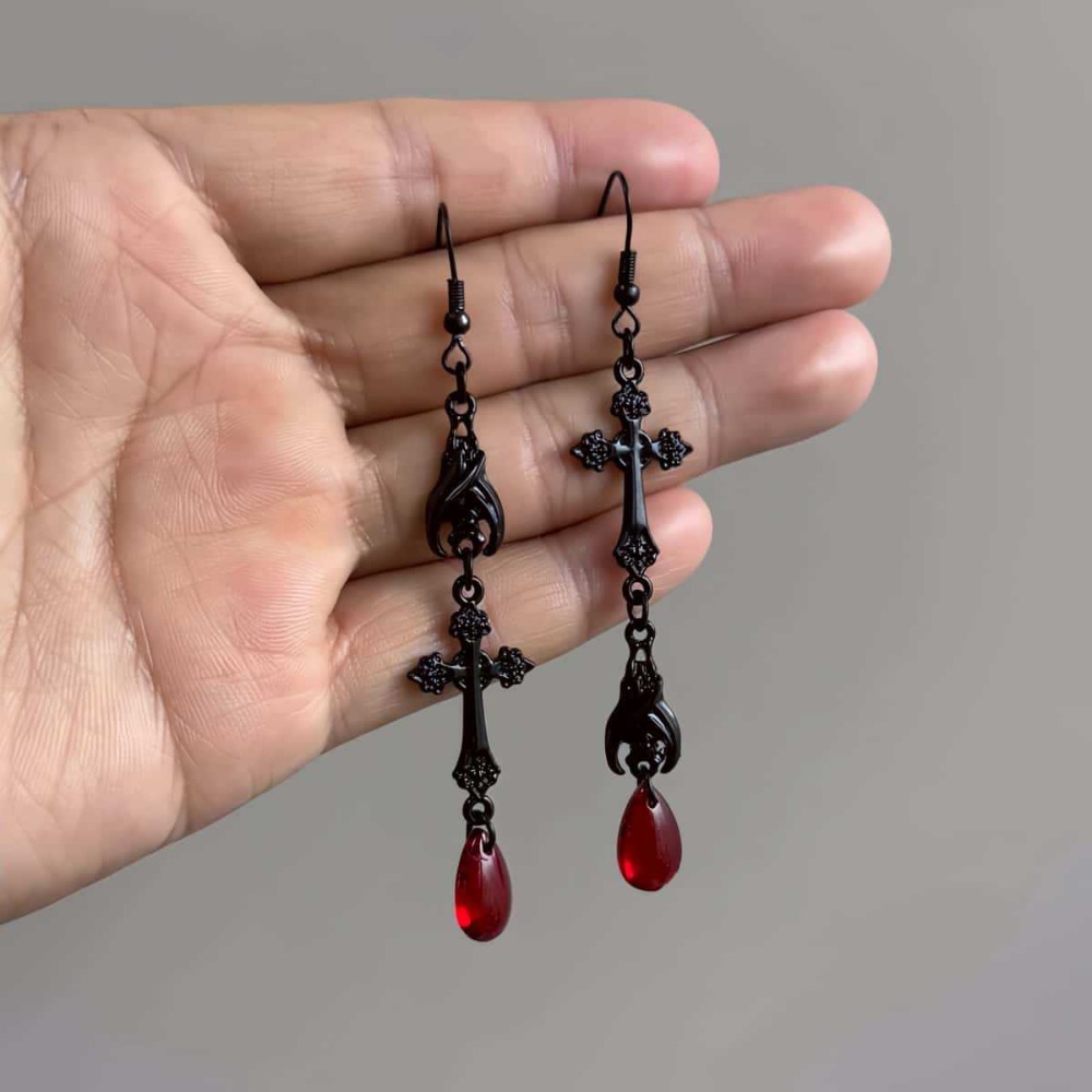 Brincos Pendentes de Cristal d - Women'S Fashion Renaissance Period avaliação e preço