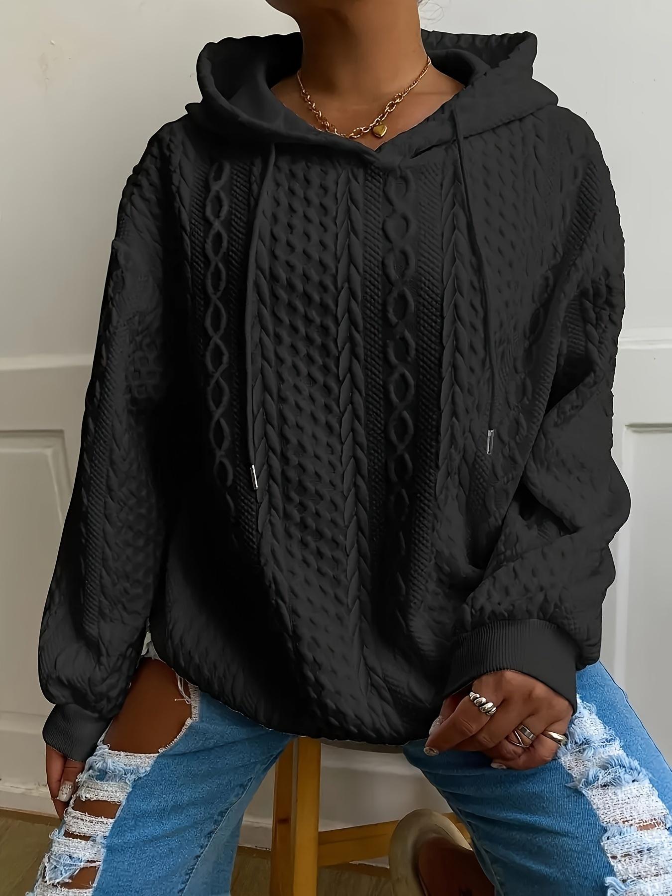 Moletom Feminino de Manga Long - Hoodie Women Oversized avaliação e preço