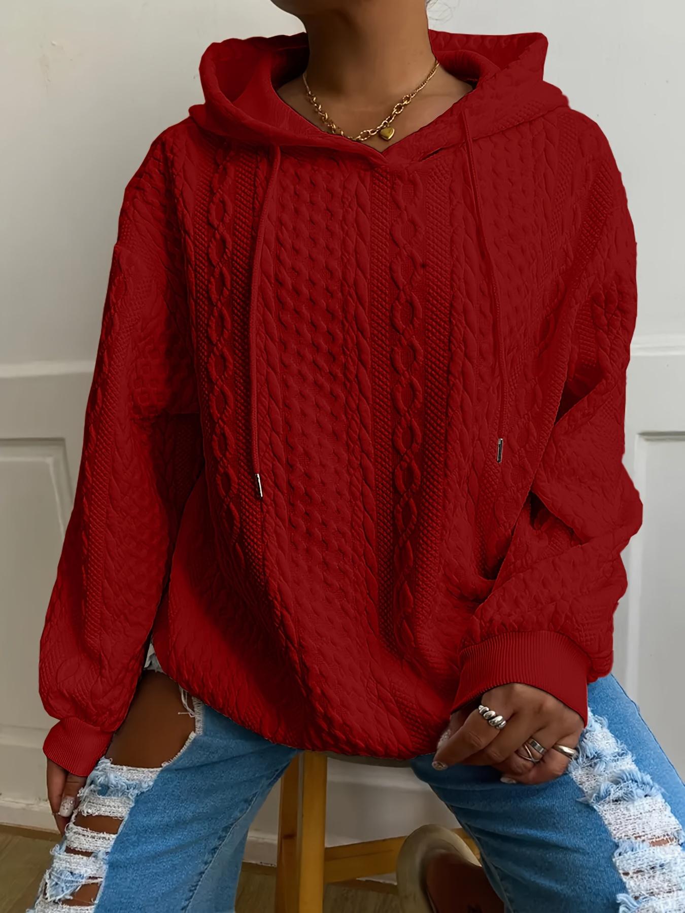 Moletom Feminino de Manga Long - Hoodie Women Oversized avaliação e preço