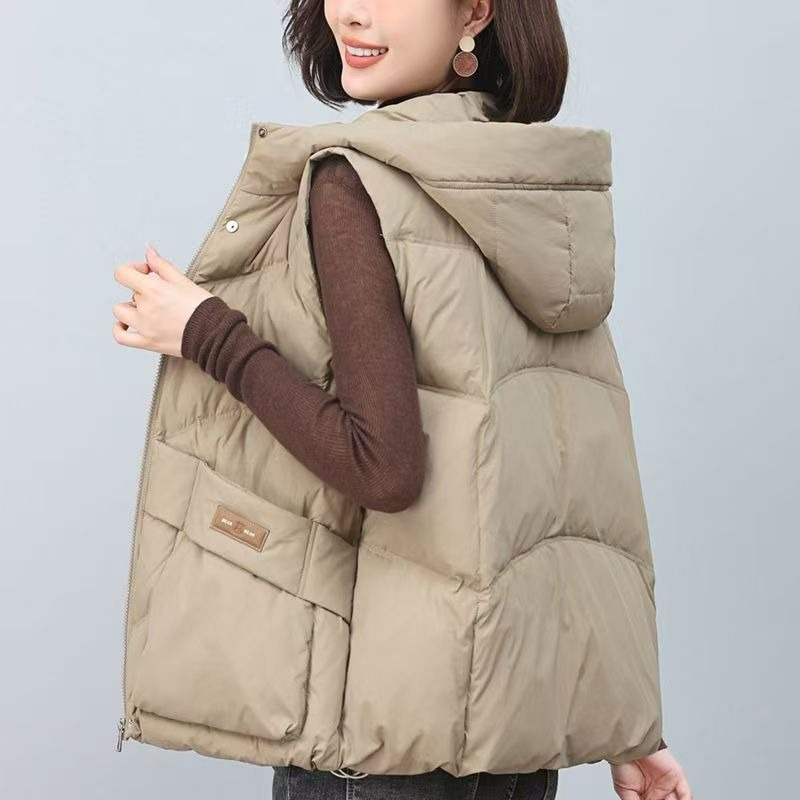 Inverno 2026 moda oversized pu - Puffer Vest Fashion Women avaliação e preço