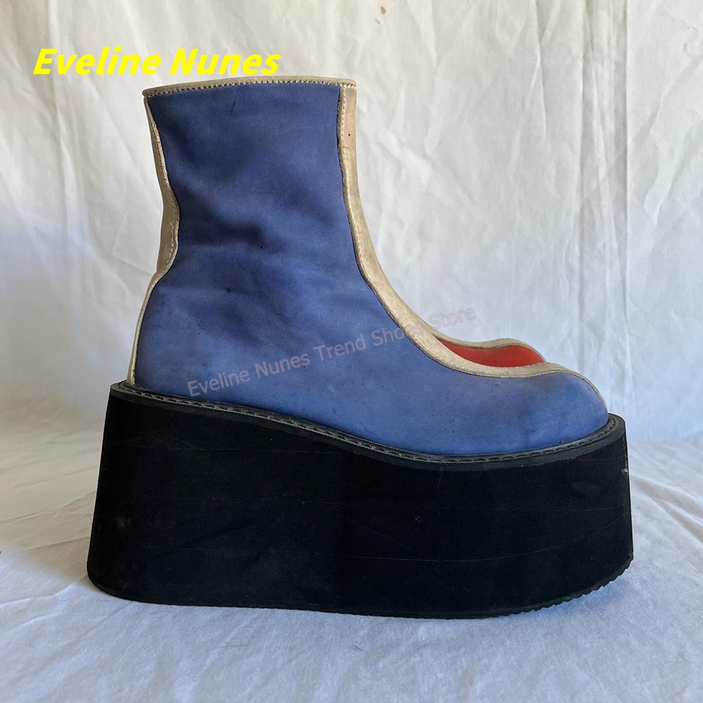 Botas de Plataforma Y2K Vermel - Women Fashion Trend 2026 avaliação e preço