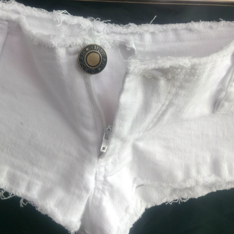 Sexy feminino borla cintura ba - Denim Shorts Women avaliação e preço