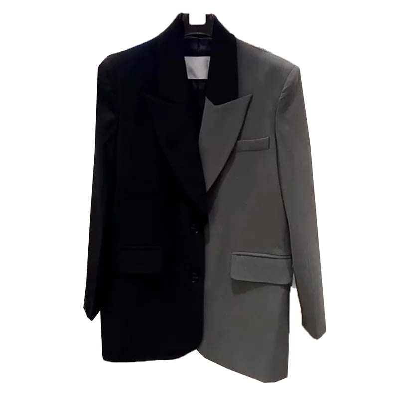 High end cor contrastante reta - Blazer Women Oversized avaliação e preço