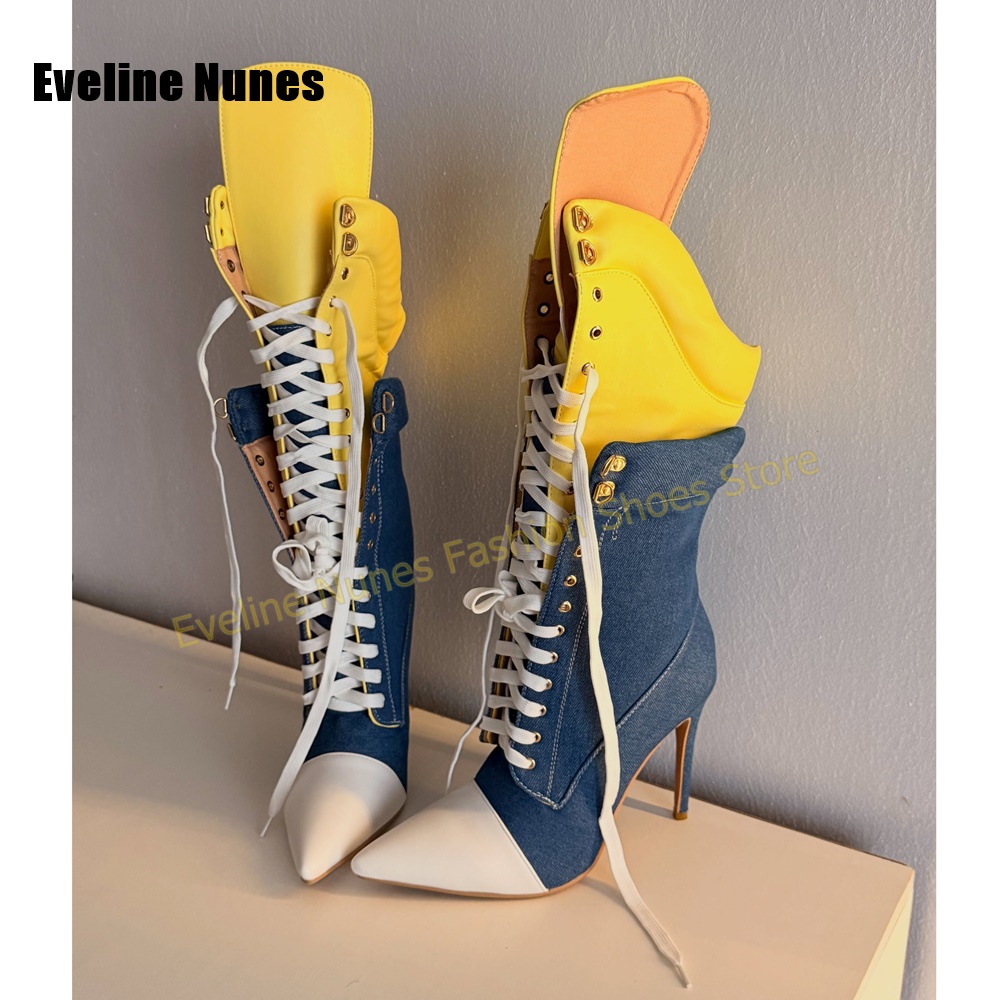 Botas Femininas Retrô Y2K de D - Women Fashion Trend 2026 avaliação e preço