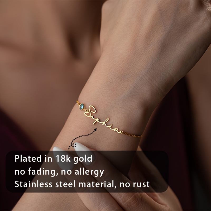 Pulseira Personalizada de Aço  - Xl Women'S Fashion avaliação e preço
