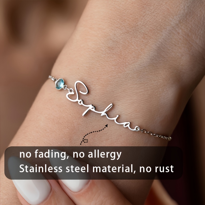 Pulseira Personalizada de Aço  - Xl Women'S Fashion avaliação e preço