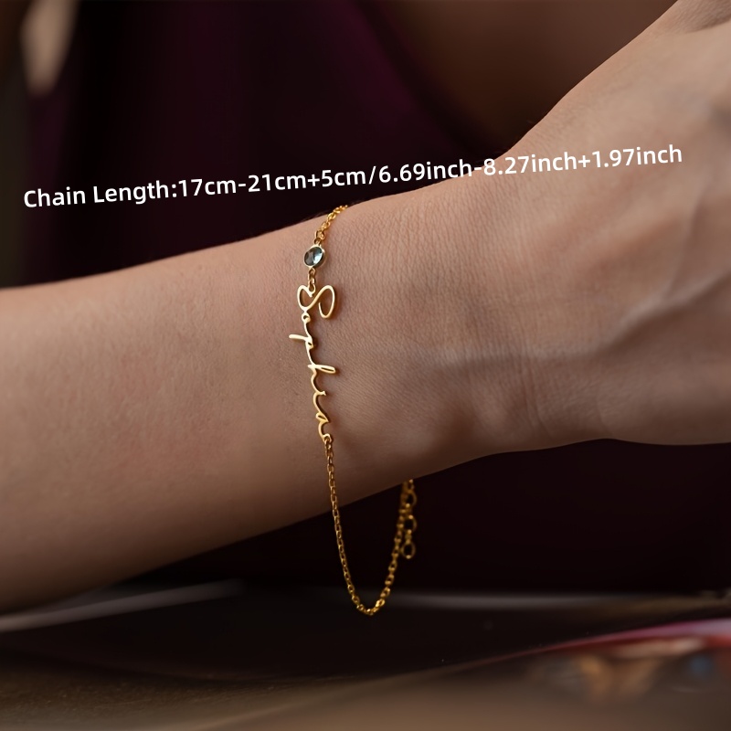 Pulseira Personalizada de Aço  - Xl Women'S Fashion avaliação e preço