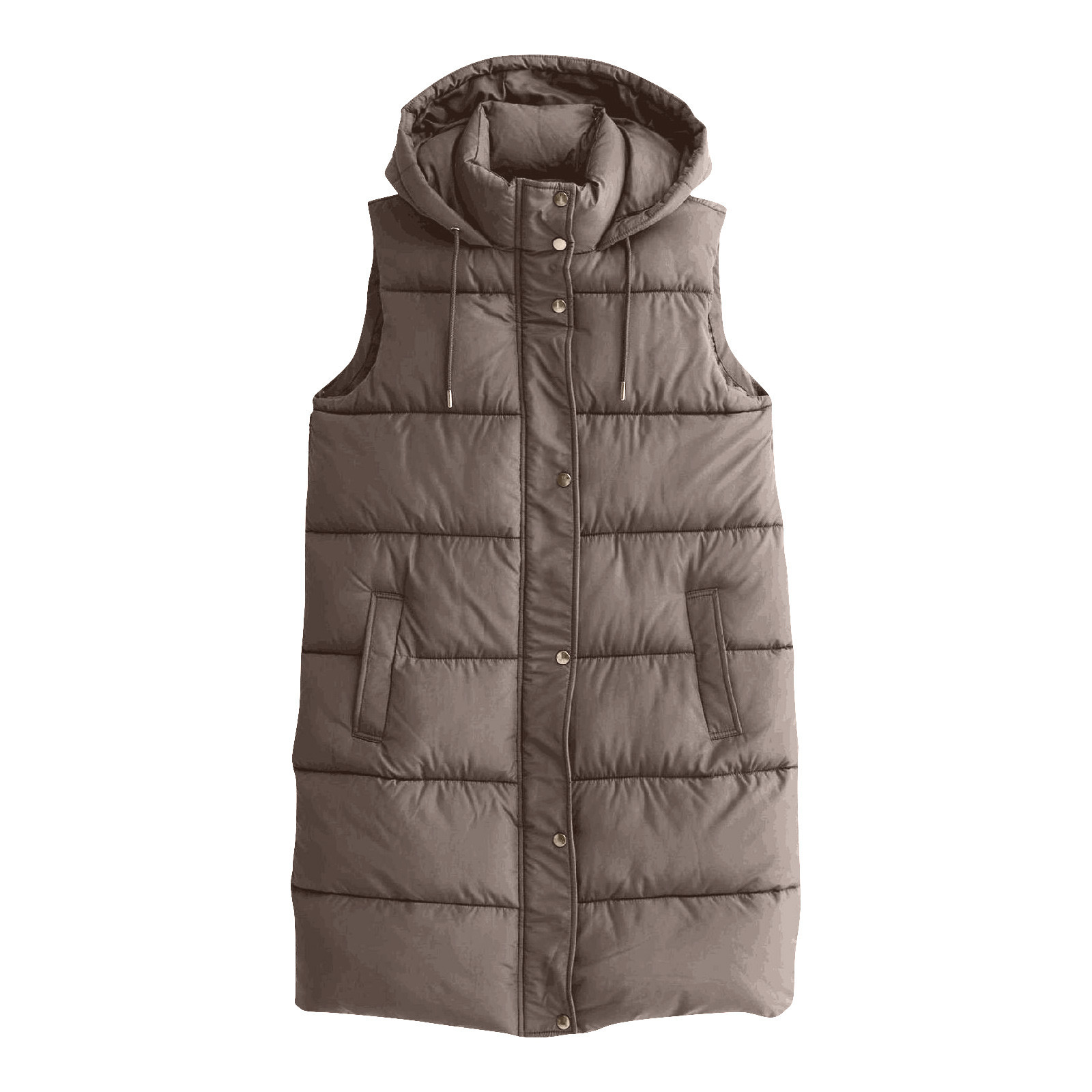 Colete Longo Feminino de Inver - Puffer Vest Fashion Women avaliação e preço