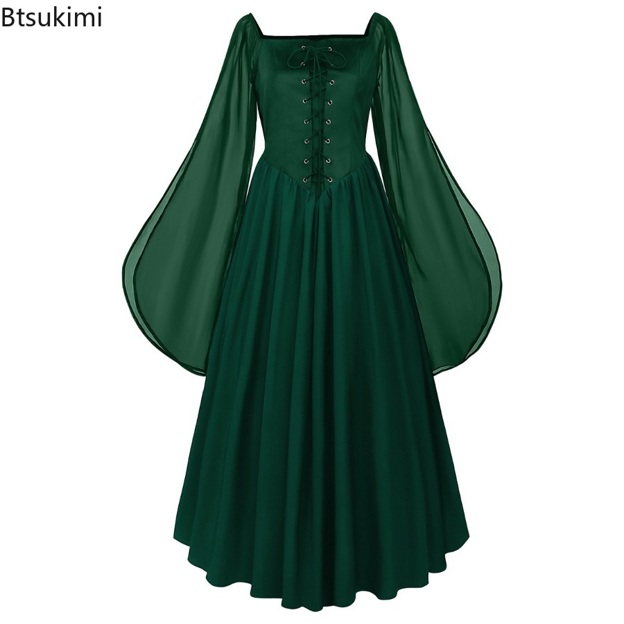 Vestido Medieval do Período Re - Women'S Fashion Renaissance Period avaliação e preço