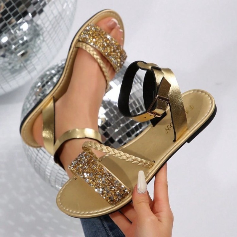 Sandálias Femininas de Luxo, S - Women Fashion Trend 2026 avaliação e preço