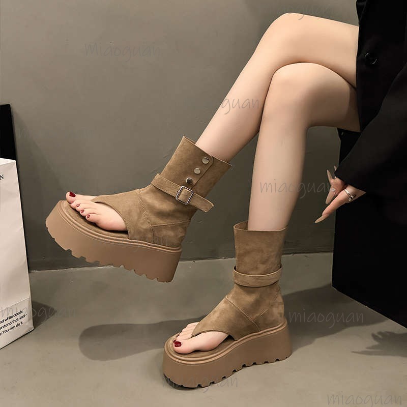 Botas Plataforma Femininas Cáq - Women Fashion Trend 2026 avaliação e preço