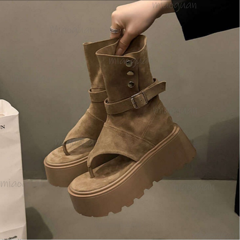 Botas Plataforma Femininas Cáq - Women Fashion Trend 2026 avaliação e preço