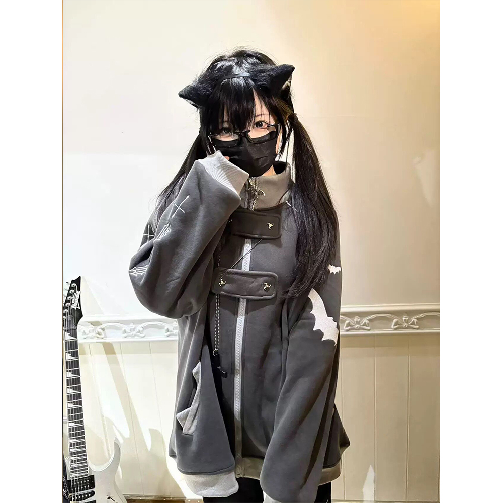 Moletom com Capuz e Zíper Esti - Hoodie Women Oversized avaliação e preço