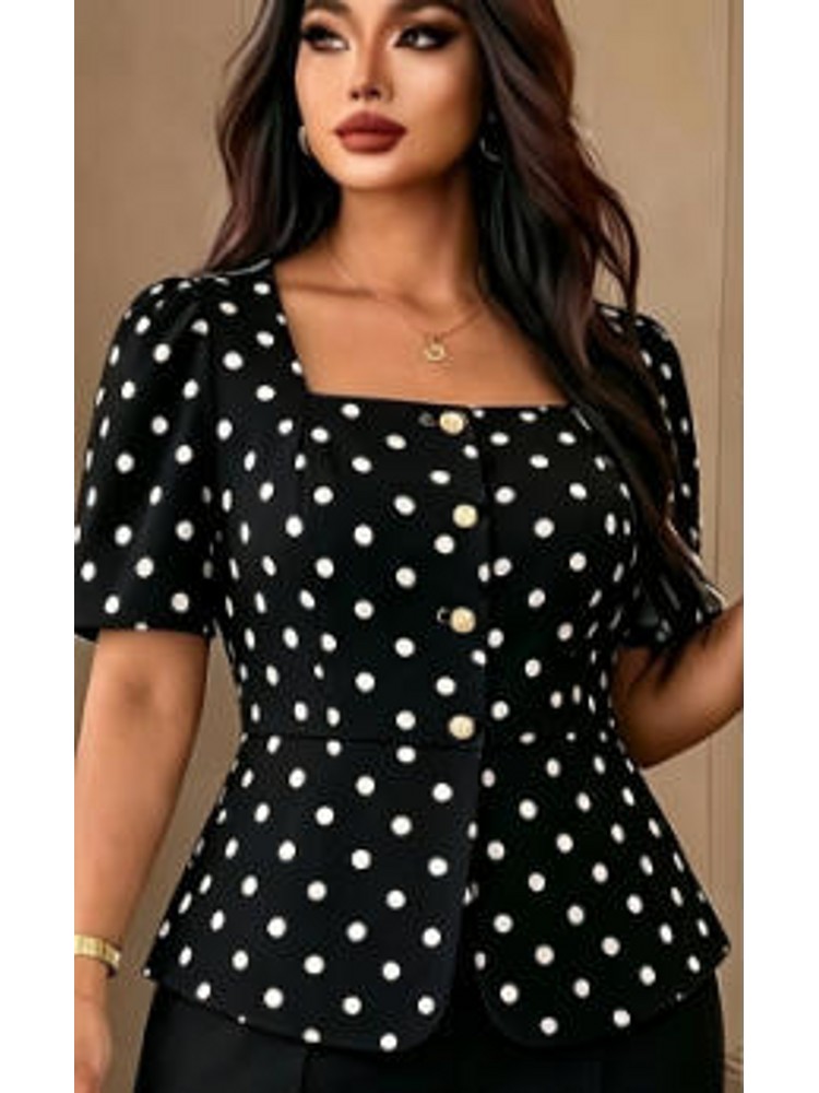 Camisa Blusa Elegante com Esta - Xl Women'S Fashion avaliação e preço
