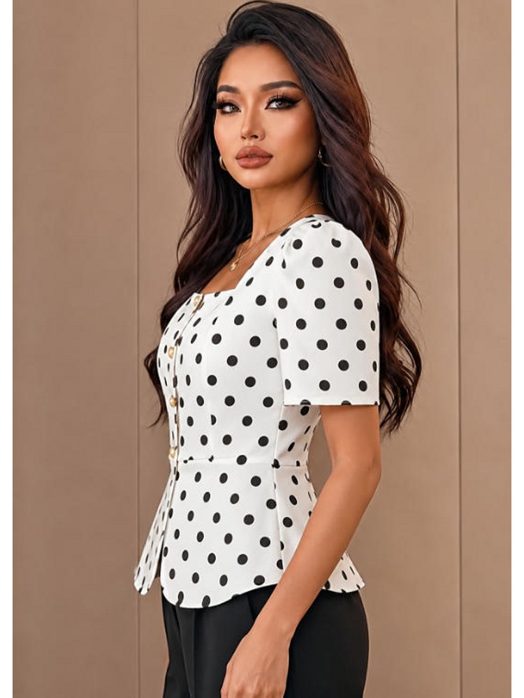 Camisa Blusa Elegante com Esta - Xl Women'S Fashion avaliação e preço