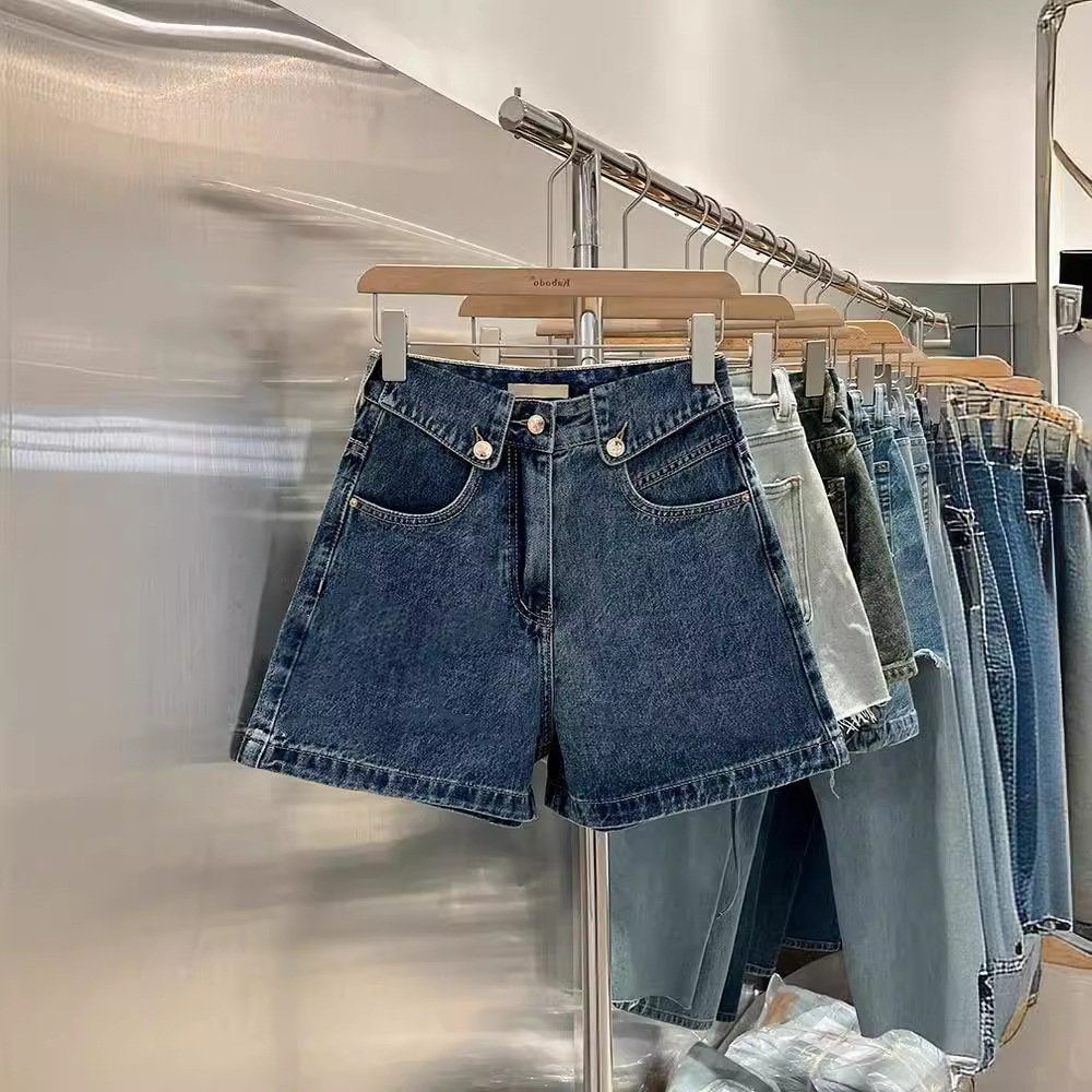 Shorts Jeans Femininos de Cint - Denim Shorts Women avaliação e preço