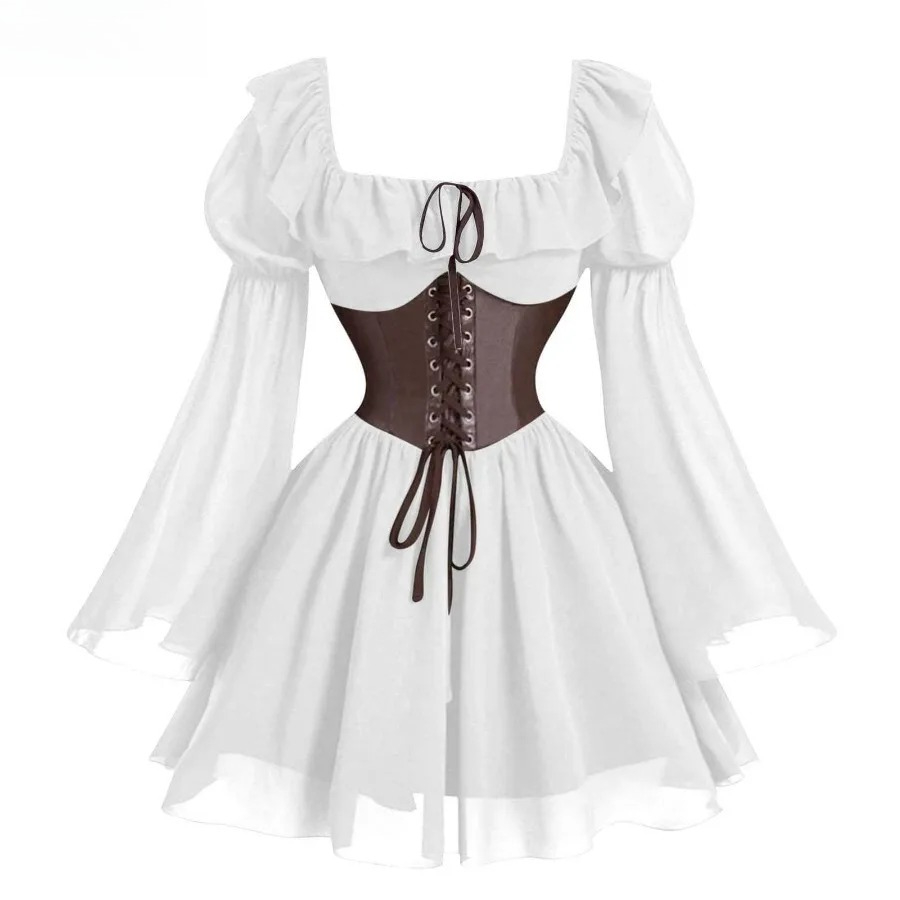 Vestido Medieval do Período Re - Women'S Fashion Renaissance Period avaliação e preço