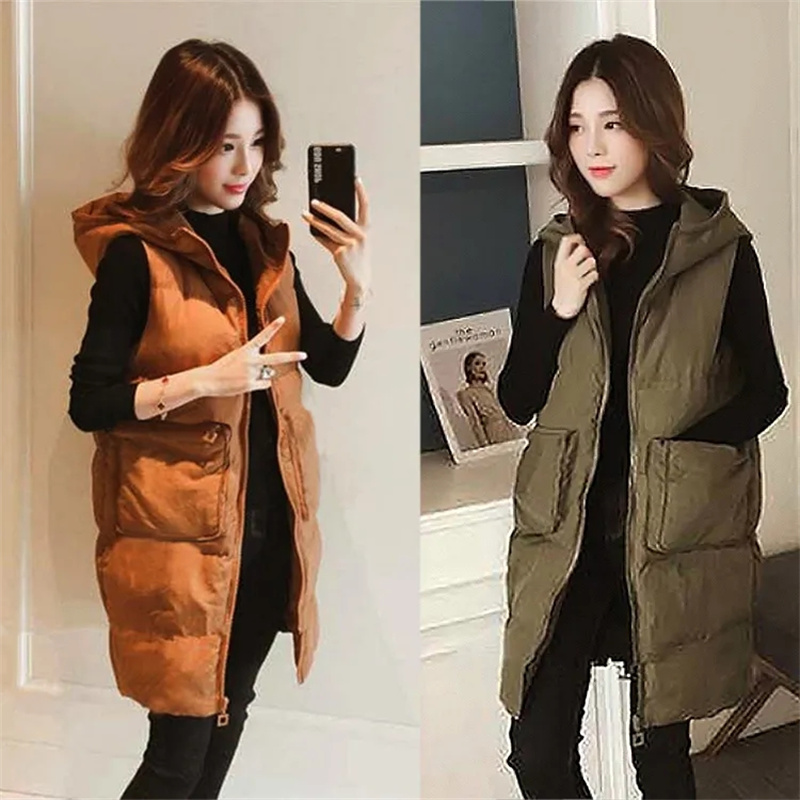 Colete Feminino Acolchoado de  - Puffer Vest Fashion Women avaliação e preço