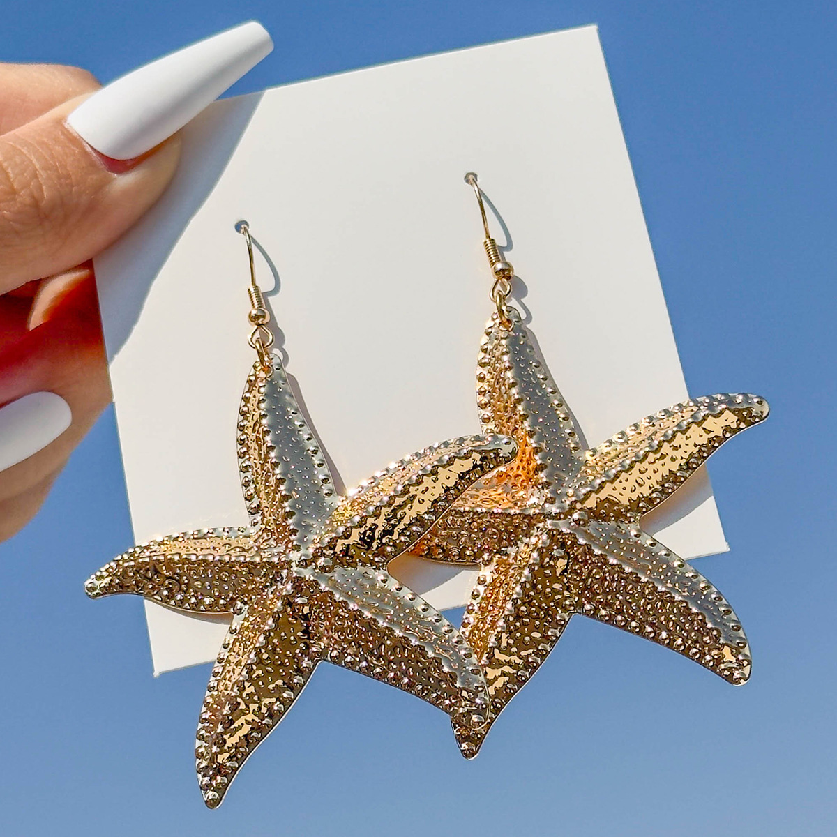 Brincos de Estrela-do-mar Dour - Women'S Fashion Earrings avaliação e preço