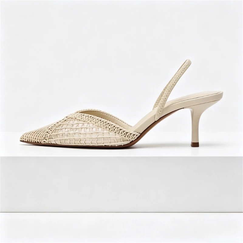Sandálias de salto alto tecido - Women'S Fashion Brand Shoes avaliação e preço