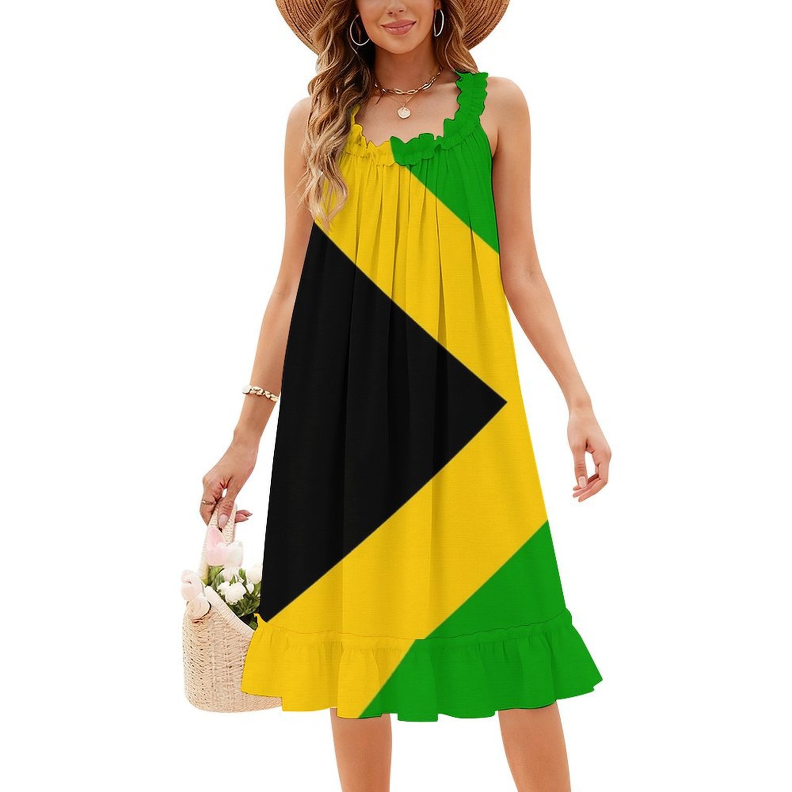 Vestido blusa floral com bande - Smocked Dress Women avaliação e preço