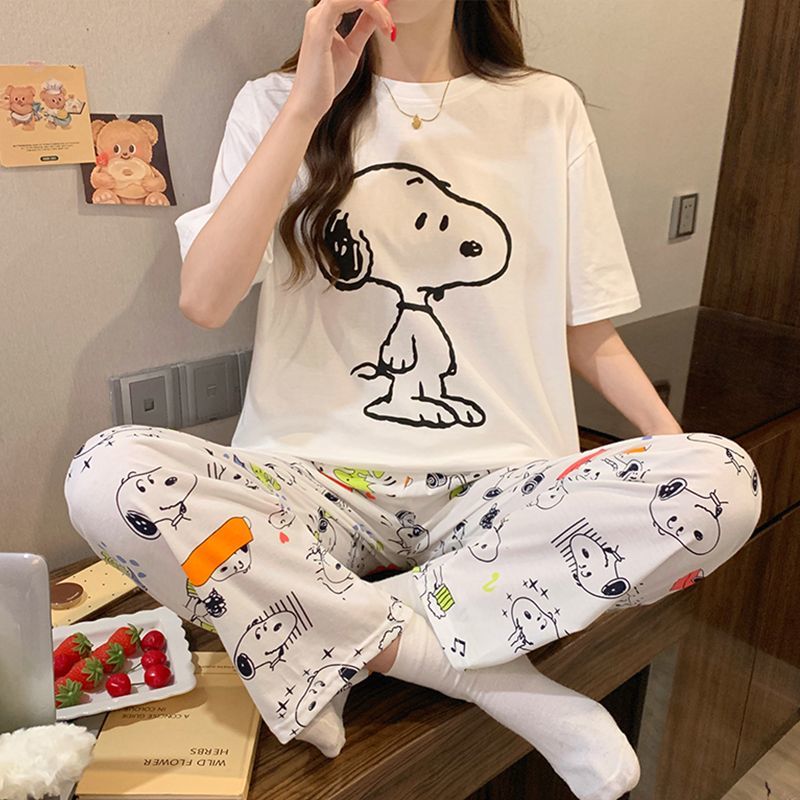 Conjunto de Pijama Snoopy 2026 - Women'S Fashion Pajamas avaliação e preço