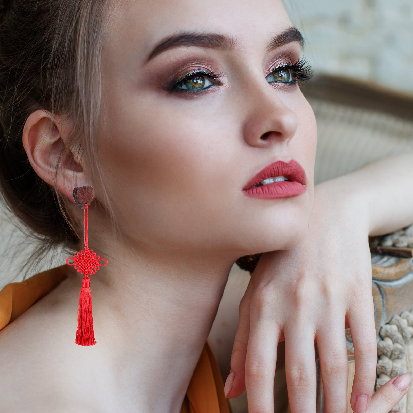 20 pares de brincos de madeira - Women'S Fashion Earrings avaliação e preço